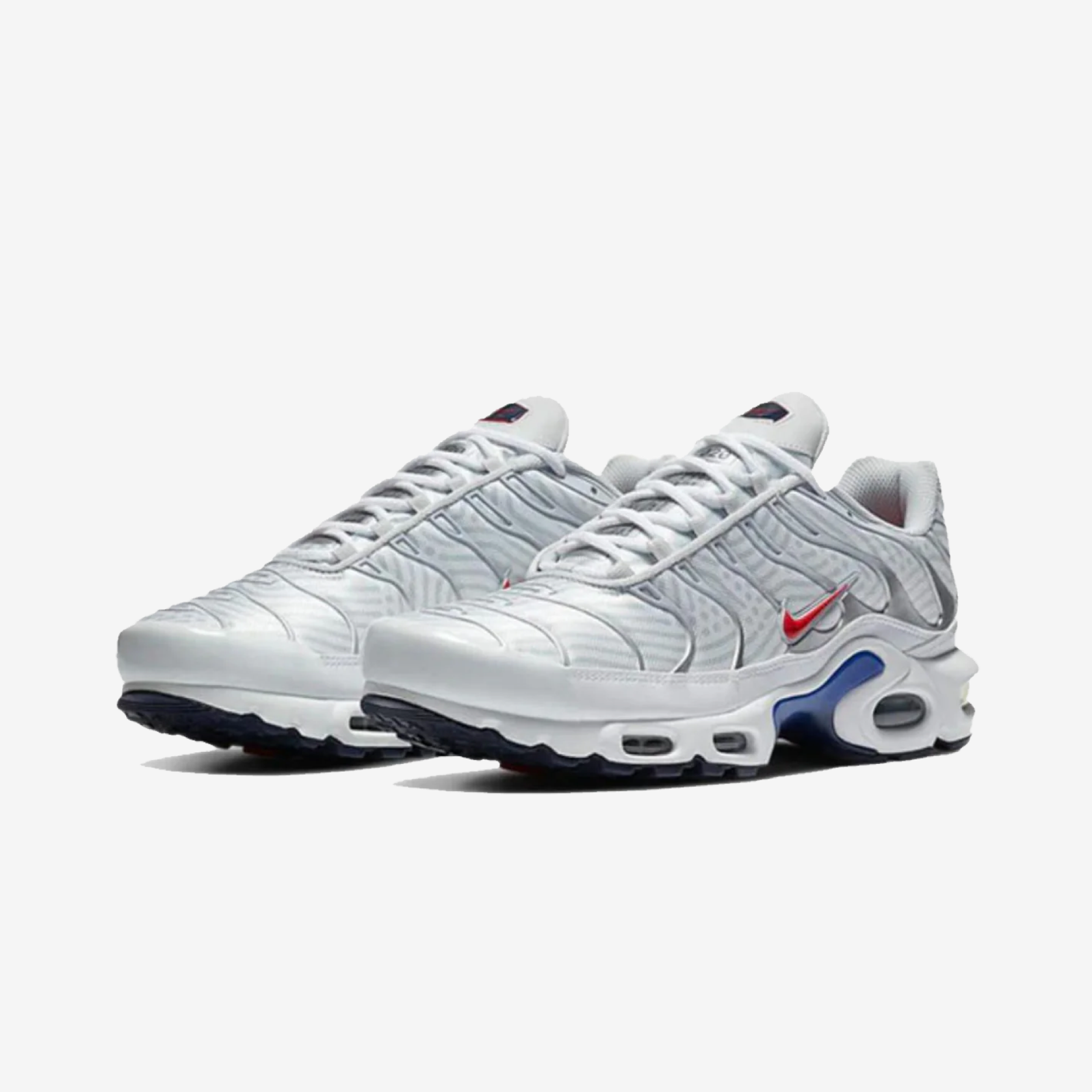 Nike Air Max Plus White University Red (GS)